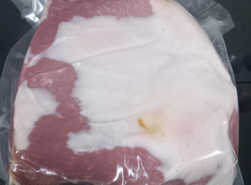Les Jambons de Lessay - Jambon fumé - Désossé SANS Couenne DEMI - 1.8 kg