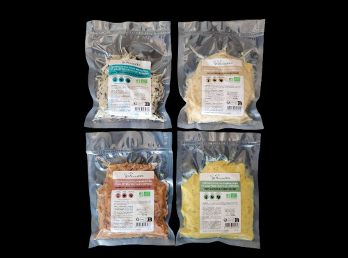 Les Saisissantes - Assortiment dégustation 4 recettes (soit 4 paquets de préparations végé de 220g)