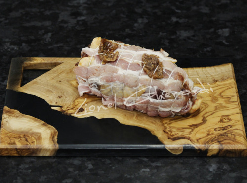Boucherie Charcuterie Traiteur Lionel Ghérardi - Rôti de Pintade aux Cèpes - 1200g