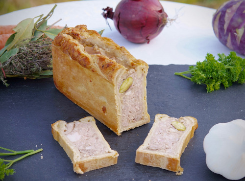 La Ferme du Chaudron - [Précommande] Pâté en croûte cocktail morilles Bio