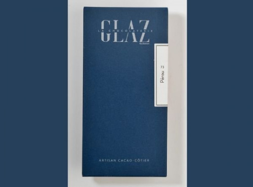 Glaz la chocolaterie de la presqu’île - [Précommande] Tablette chocolat noir Pérou 73%