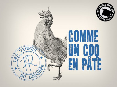 Boucherie Moderne - Vin rouge Comme un coq en pâte 75cl