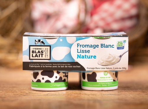 La Ferme de Blas'Lait - Fromage blanc 100g x4