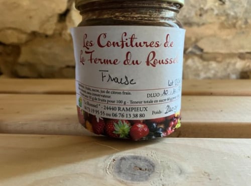 Ferme du Roussel - Confiture de fraise 330g