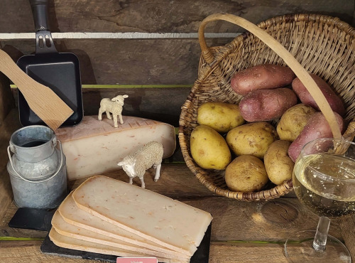 Boutique Boisette - Fromage à raclette de brebis saveur Bruschetta 200g