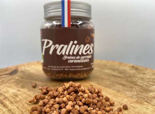 Les Graines de Louise - Pralines de Sarrasin Biologique pot 200g