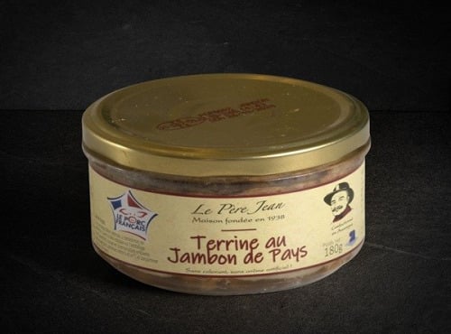 Les Affineurs des Volcans - Terrine au Jambon de Pays Le Père Jean 180 g