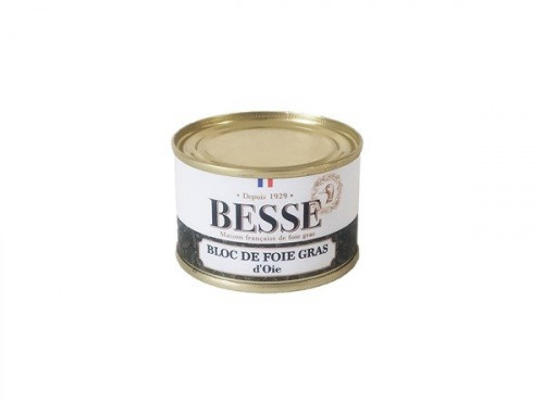 Foie Gras BESSE - Bloc de foie gras d'oie 70g