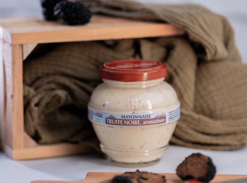 Domaine des Terres Rouges - Mayonnaise à la Truffe Noire, aromatisée 180 g