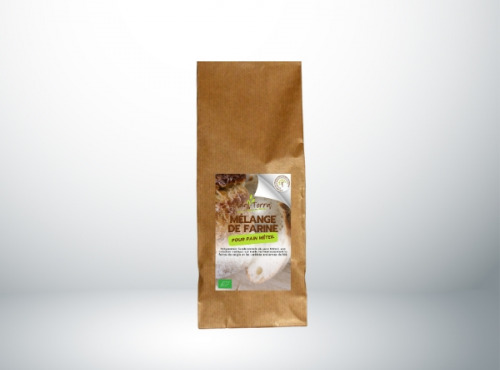 Adal Terra - Mélange de Farines Biodynamiques pour Pain Méteil 1KG