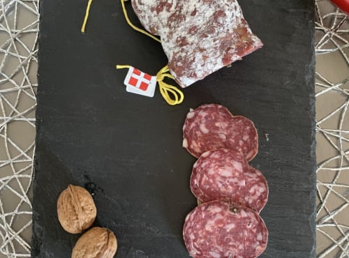 Aymonier Viandes - Saucisson sec boeuf porc 310g