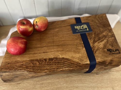 Domaine du Chillou - Planche à découper chêne (moyenne)