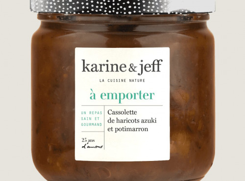 Karine & Jeff - Cassolette de haricots azuki et potimarron