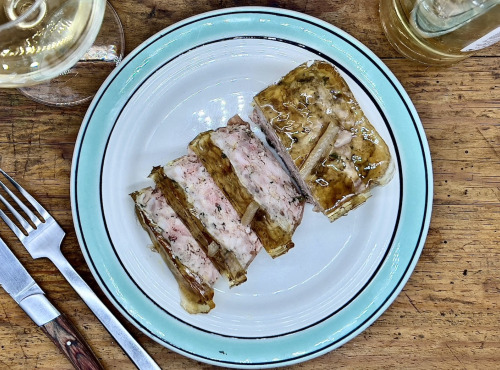 Ferme de Vertessec - Terrine de poulet à l'estragon - 250g