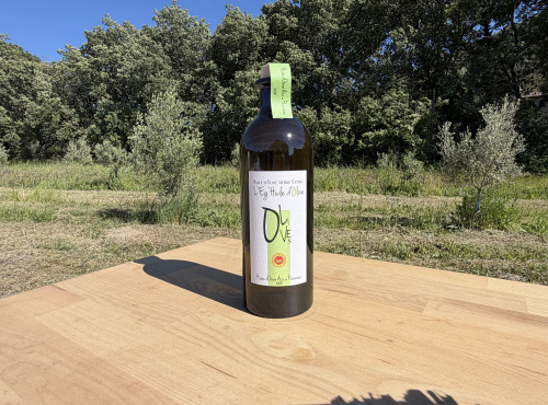 Le Moulin à Olives d’Éguilles - Huile d'Olive Fruité Vert -AOP Aix-en-Provence - Bouteille 750 mL