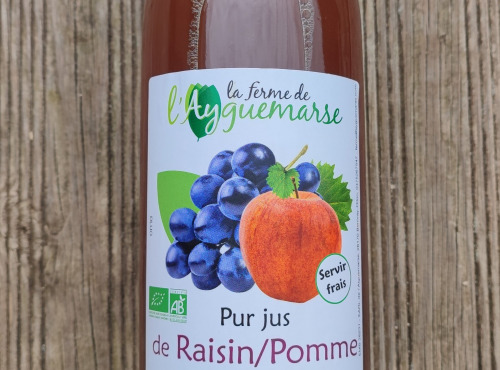 La Ferme de l'Ayguemarse - Pur jus de Raisin Pomme BIO