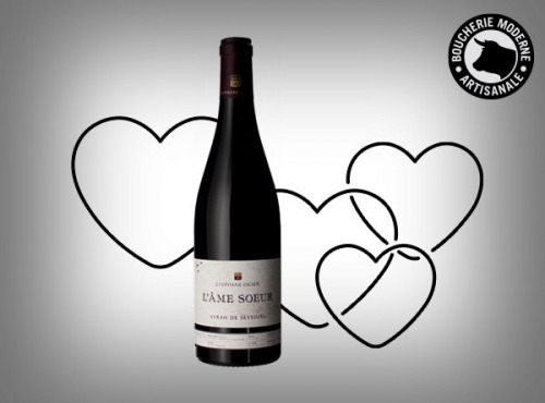 Boucherie Moderne - Vin rouge Âme sœur Seyssuel - 75cl