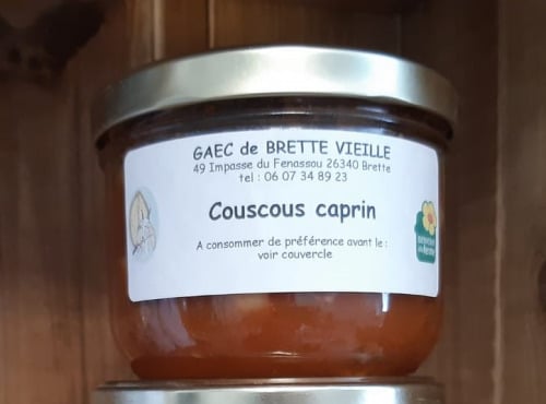 Gaec de Brette Vieille - Couscous caprin pour 2 personnes - 350g