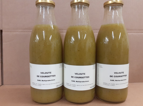 Multiproductions - Cédric Joliveau - Velouté De Courgette 3x1L