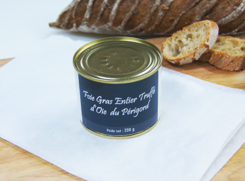 A la Truffe du Périgord - Foie Gras Entier Truffé D'oie Du Périgord 200g