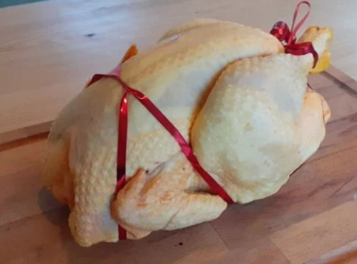 La Ferme Durbois - [Précommande] Chapon blanc - La TOUCHE env 3kg