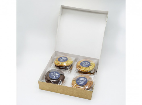 Pierre & Tim Cookies - Boîte de 12 Cookies Fruités