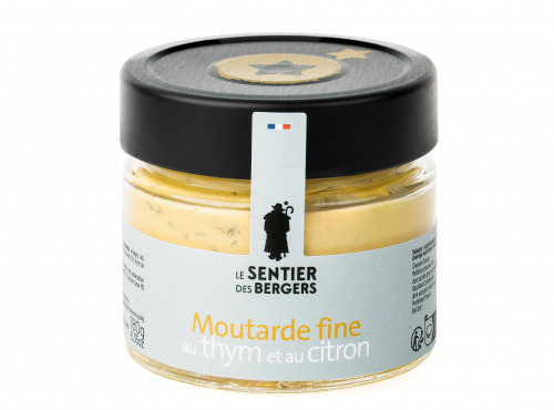 Le sentier des Bergers - Moutarde fine au thym et au citron