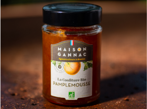 Maison Gannac - Confiture Bio de Pamplemousse-210gr