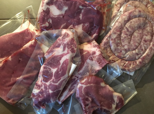 Du bio dans l'assiette - Colis de Porc Gascon/Duroc Bio 4kg