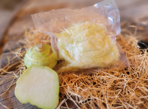 Les Jardins de Gérard - Chou rave râpée sous-vide 500g