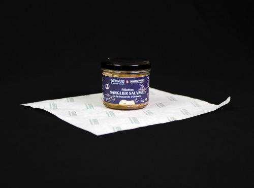 Nemrod - Rillettes de sanglier à la moutarde d'Orléans - 100g