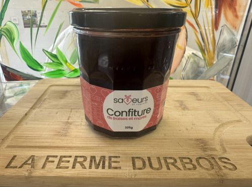 La Ferme Durbois - Confiture Fraises - Mures  325g