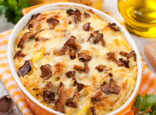 Maison Lascours - Gratin Dauphinois aux Girolles (pour 2 pers.) - 400gr