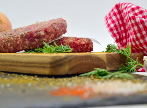Dégustonfoin - [SURGELE]  OFFRE SPECIALE Steaks Hachés  BIO – 8 x120g