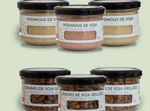 Payzan - Gamme complète houmous + graines grillées