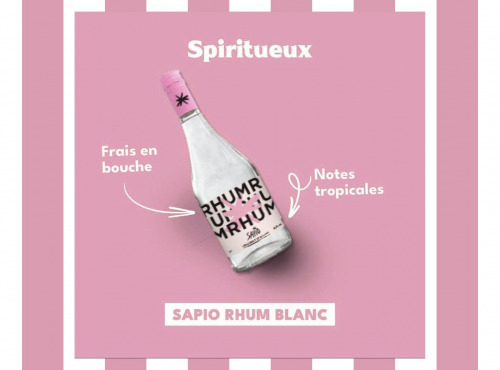 Sapio Spirits - Rhum blanc bio