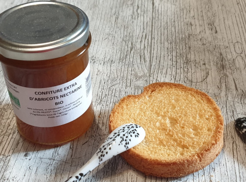 La Ferme du Montet - Confiture Extra d'Abricot Nectarine - 220 g