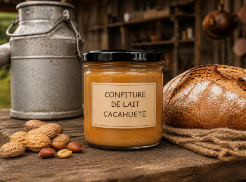 Gaec de l'Elanion - Confiture De Lait Cacahuète 150g