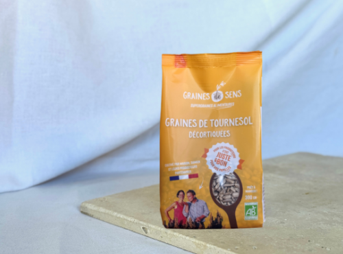 BERRY GRAINES - Tournesol décortiqué BIO origine France - 300g