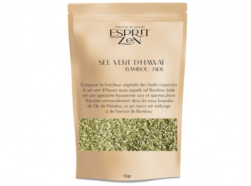 Esprit Zen - Sel Vert d'Hawaï - Bambou Jade - 50g