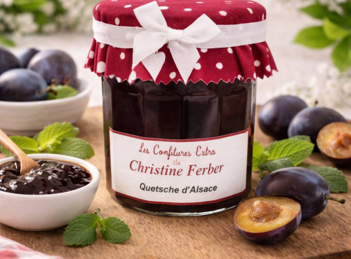 Maison Schmid - Confiture Extra de Christine Ferber - Quetsche d'Alsace
