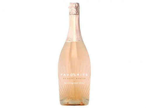 Château de Saint-Martin & Liquoristerie de Provence - Fav0%rite Sparkling Rosé – Désalcoolisée 0% - 6x75cl