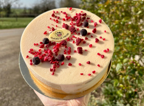 Glaces de Meuse - Duo Glacé 100% Sorbets "Abricot & Pêche Blanche"