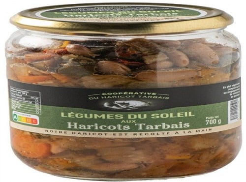 Mamy Suzanne Occitanie - Légumes du soleil aux haricots tarbais - 700 g