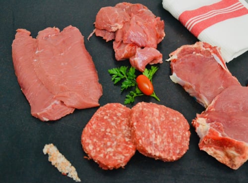 Les Délices de Vermorel - Colis découverte 2 personnes - viande de veau Rouge des Prés