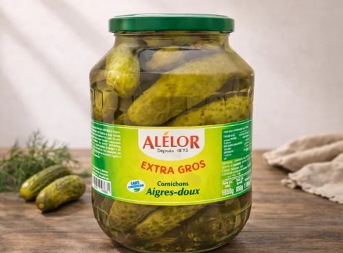 Maison Schmid - Cornichons aigres doux extra gros