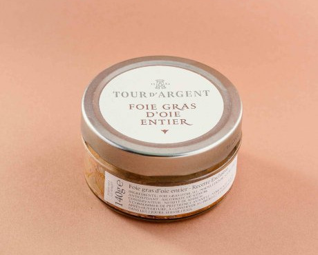 La Petite Epicerie de la Tour d'Argent - Foie gras d'Oie entier  140g