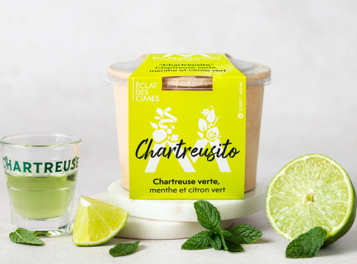 Eclat des cimes - Sorbet « Chartreusito » Chartreuse verte, menthe et citron vert 440 ml