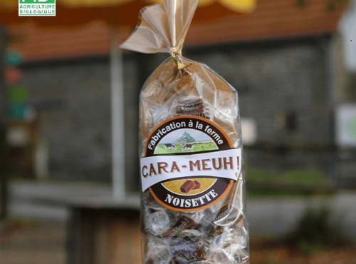 La Ferme des Cara-Meuh - Caramels à la noisette BIO - Sachet 170g