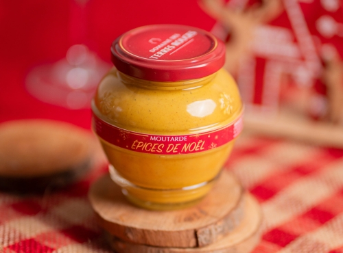 Domaine des Terres Rouges - Moutardes aux Epices de Noël 200 g